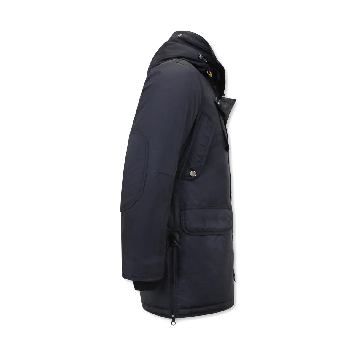 Parka Larga Hombre Capucha