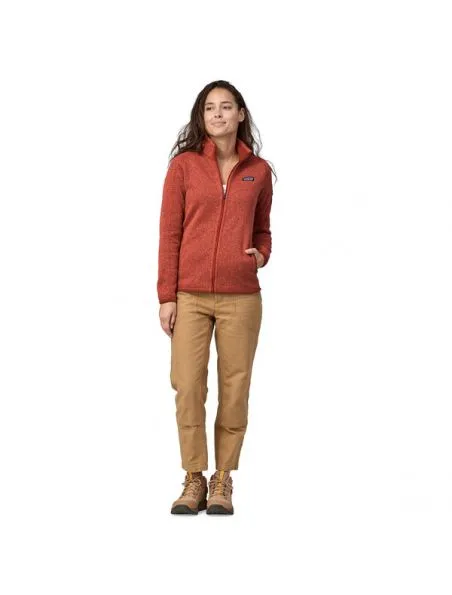 PATAGONIA Suéter Better Sweater Fleece Mujer Pimento Red