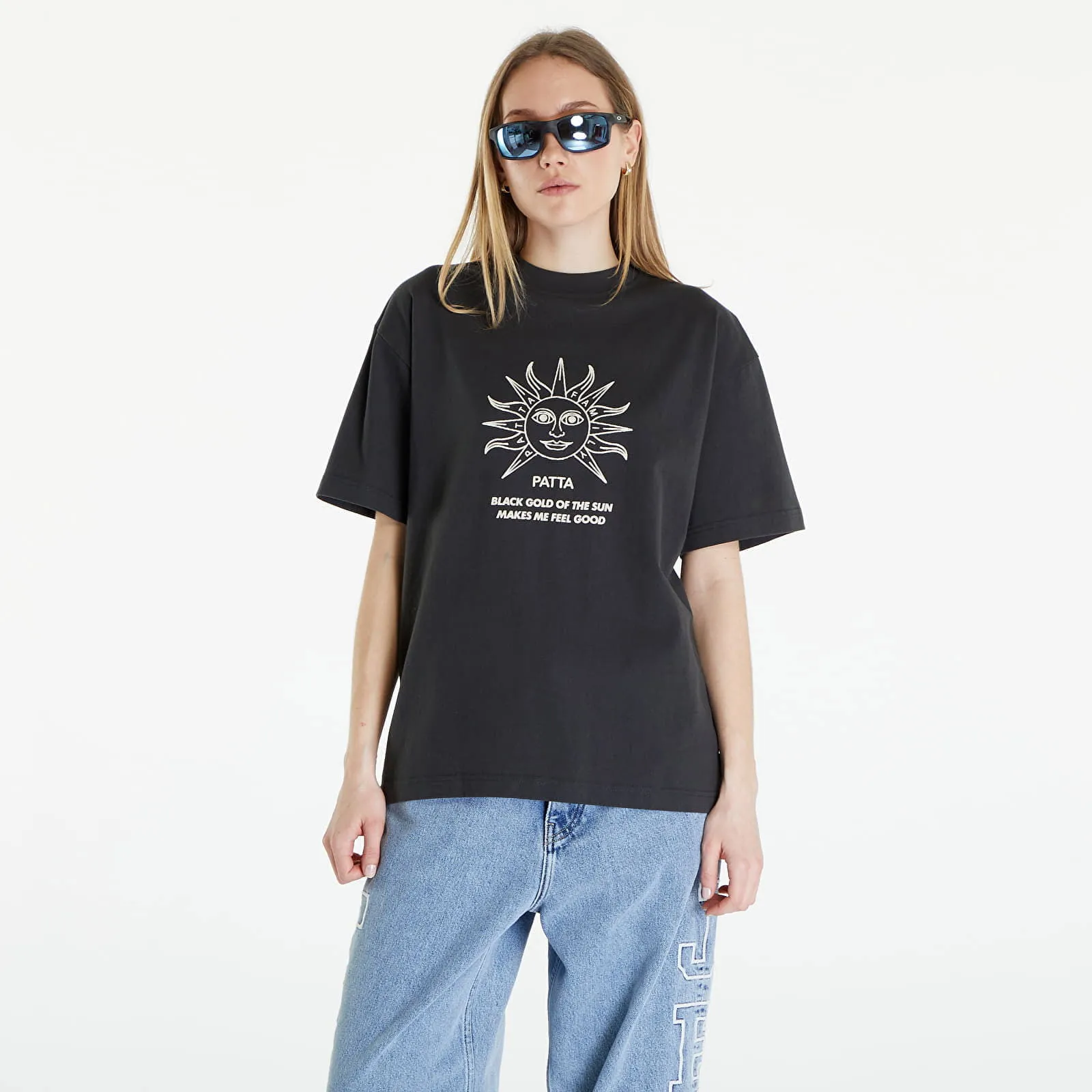 Patta Black Gold Sun T-Shirt UNISEX