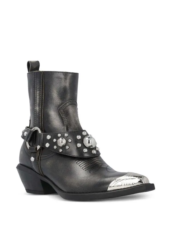 Pinko Botines - Negro