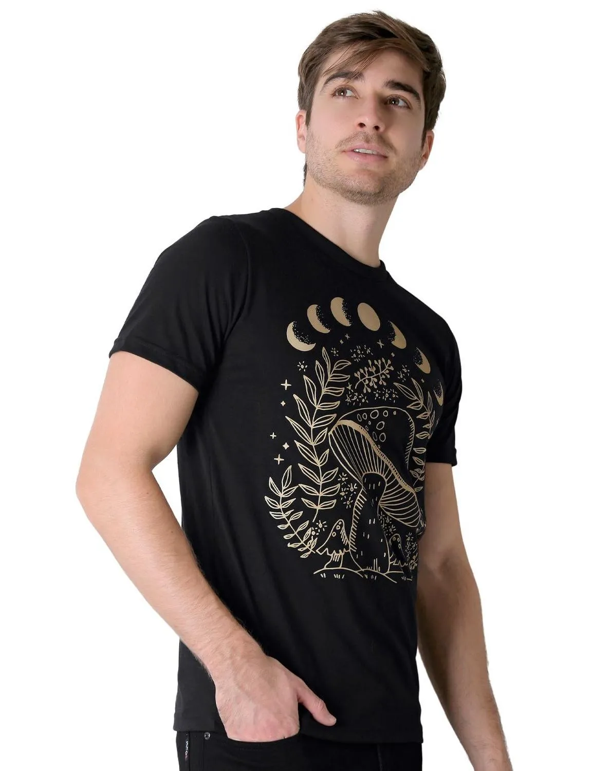 Playera Hombre Moda Camiseta Negro Stfashion 53205006