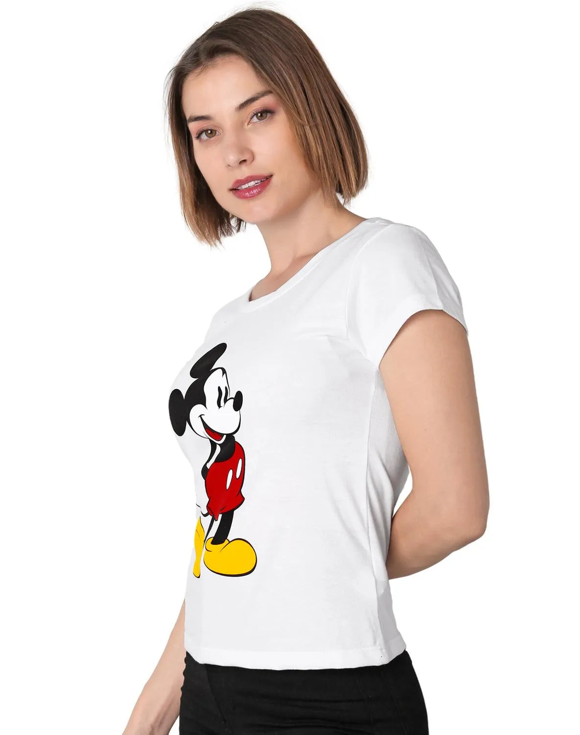 Playera Mujer Moda Camiseta Blanco Disney 58205005