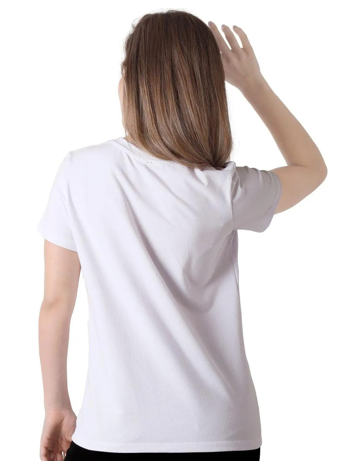 Playera Mujer Moda Camiseta Blanco Furor 62107013