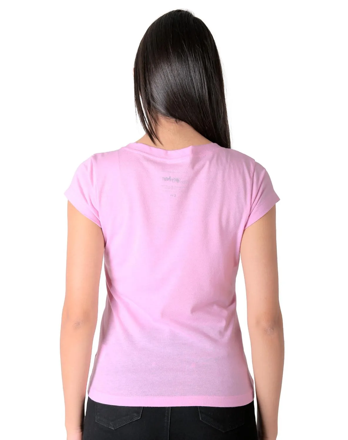 Playera Mujer Moda Camiseta Rosa Harry Potter 58204851