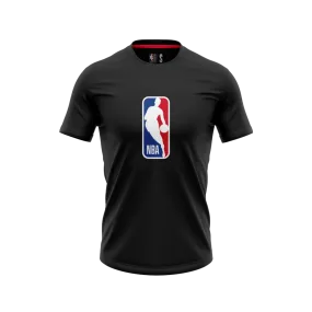 Polera Básquetbol Hombre NBA Official Logo Negra