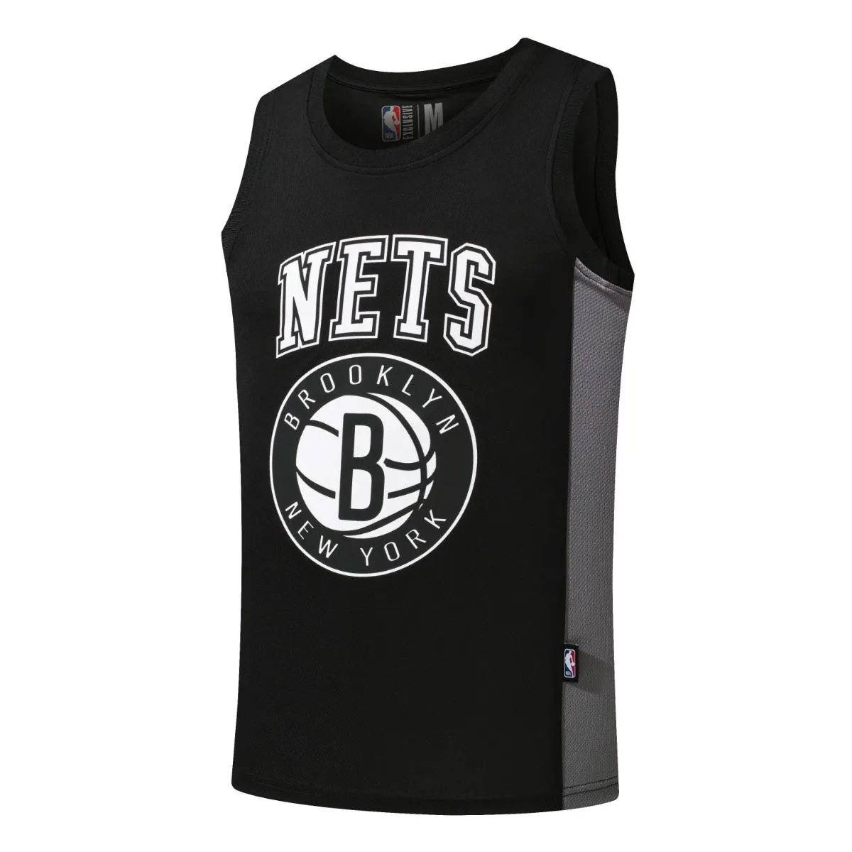 Polera Sin Mangas Básquetbol Hombre NBA Brooklyn Nets Kevin Durant Negra