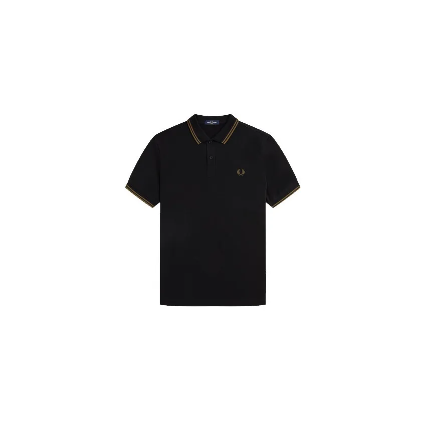 Polo Fred Perry Twin Tipped Para Hombre