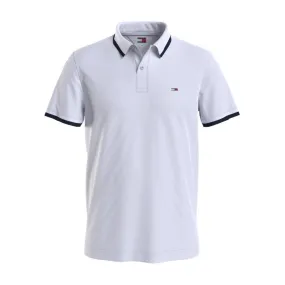 Polo Tommy Hilfiger Solid Tipped Para Hombre