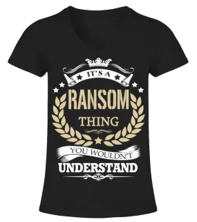 RANSOM - It's a RANSOM Thing Camiseta cuello pico Mujer