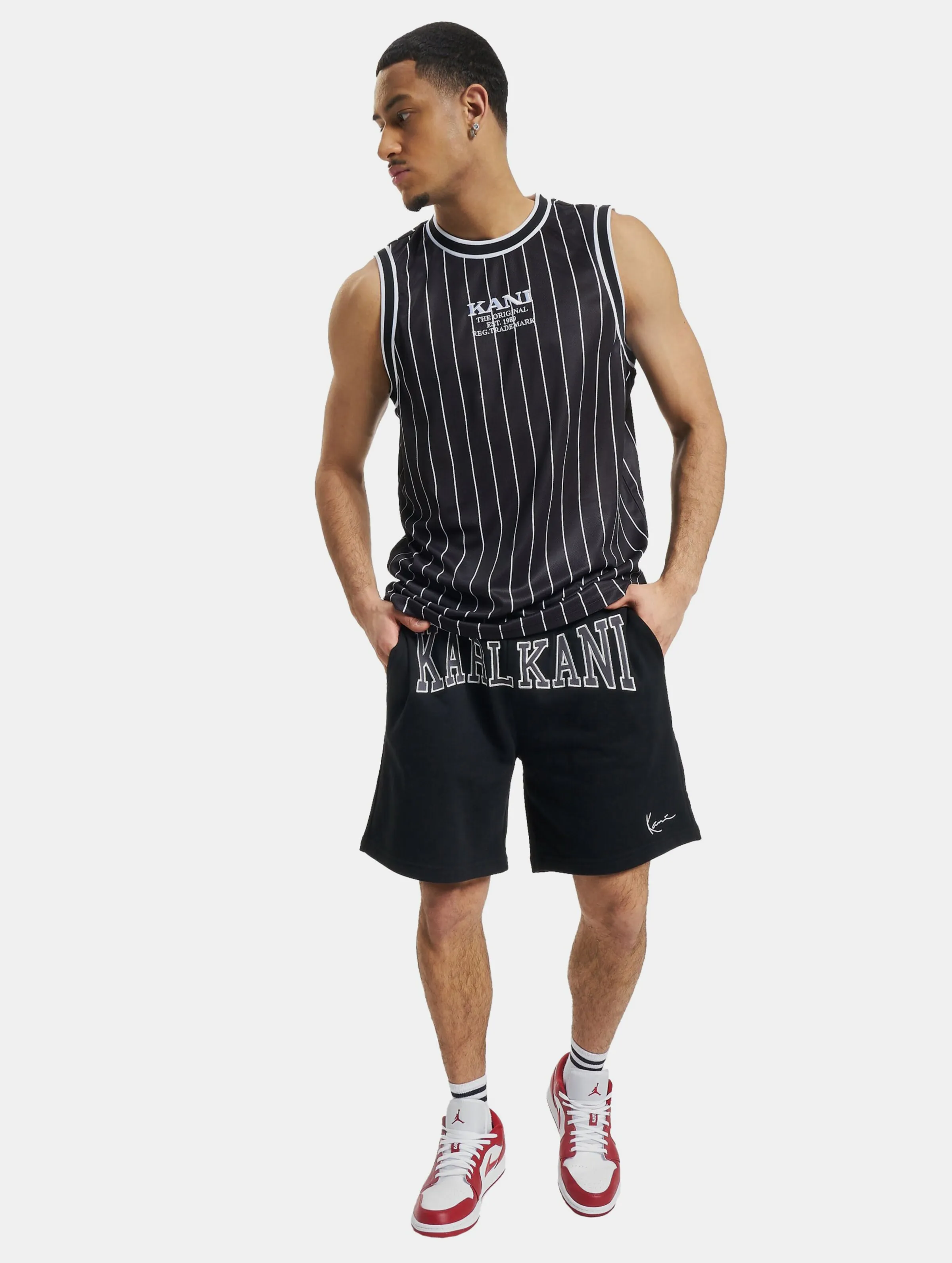 Retro Pinstripes Basketball