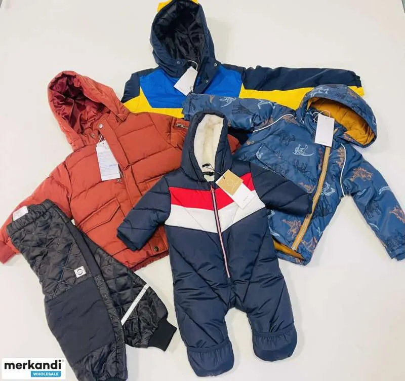 ROPA EXTERIOR DE MARCA PARA NIÑOS STOCK DE ROPA