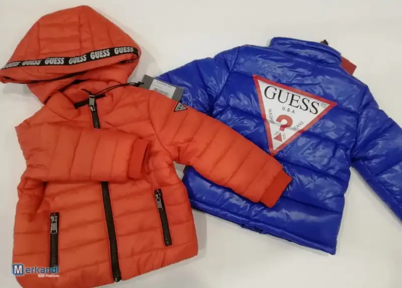 Ropa para niños, Ropa para niños de la marca Guess, 100 piezas, 100 piezas de ropa, Video