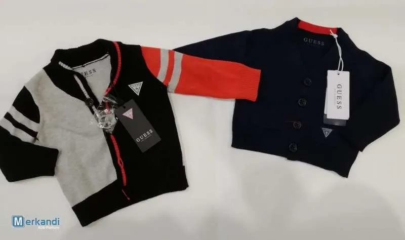 Ropa para niños, Ropa para niños de la marca Guess, 100 piezas, 100 piezas de ropa, Video