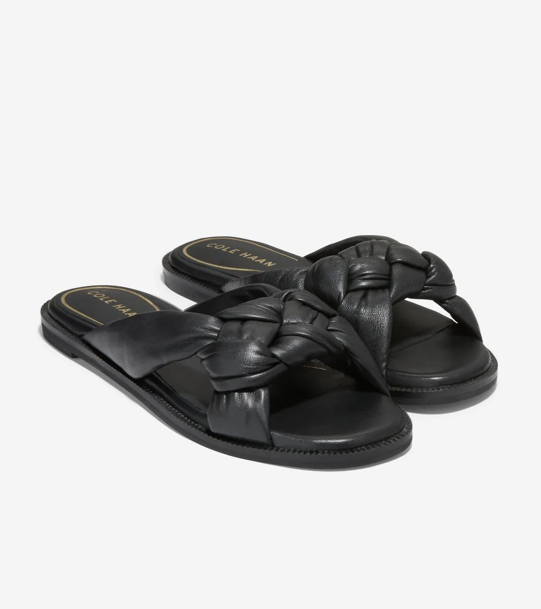 Sandalia tipo Pala de Piel de Mujer | Women's Anica Lux Slip-On Sandal