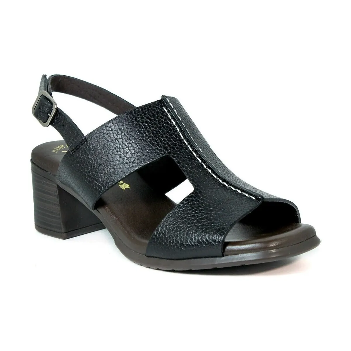 SANDALIAS CONFORT DE PIEL  OMEGA 1979 NEGRO