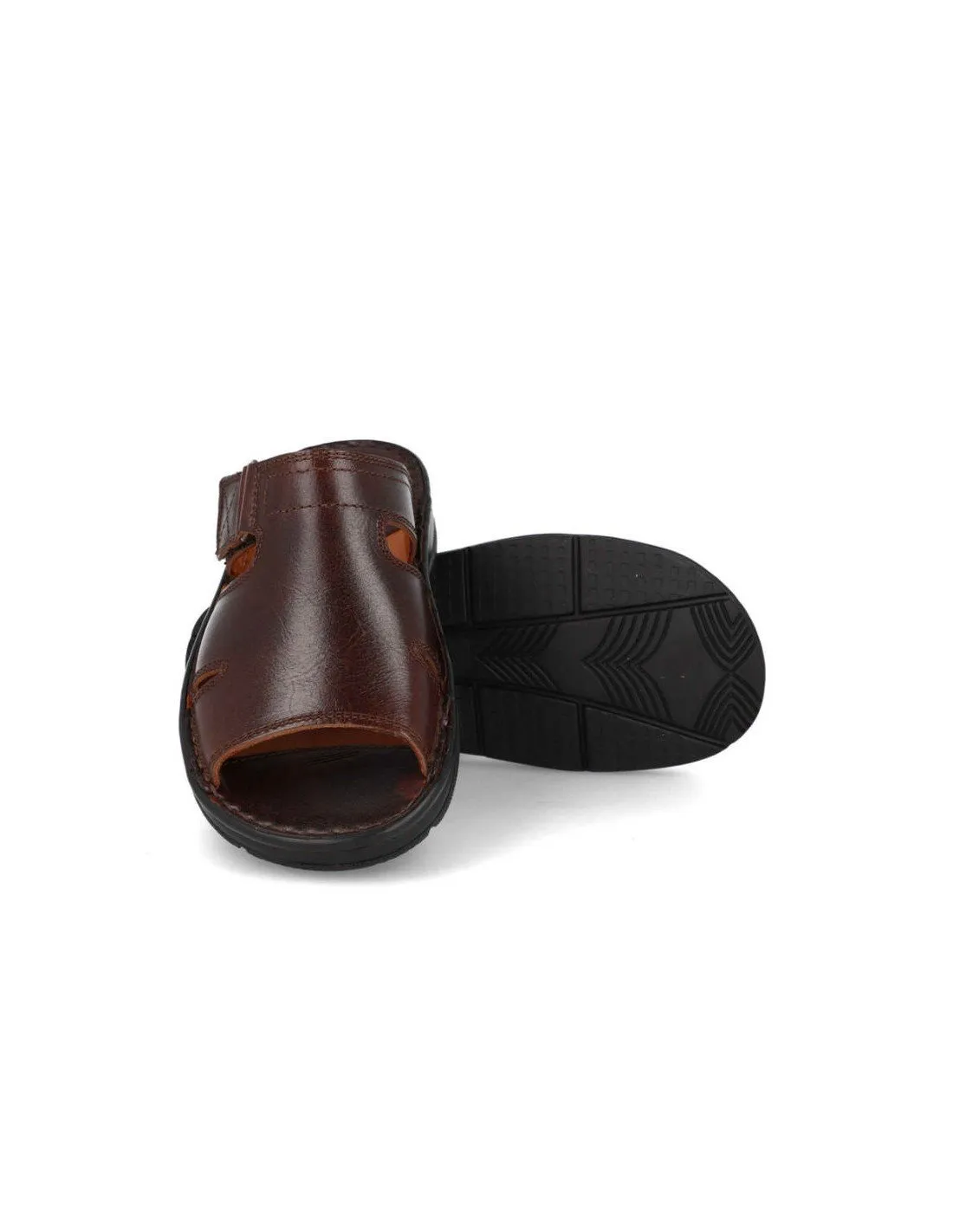 Sandalias hombre piel anchas