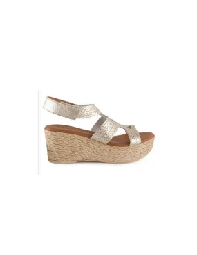 Sandalias mujer piel pulsera