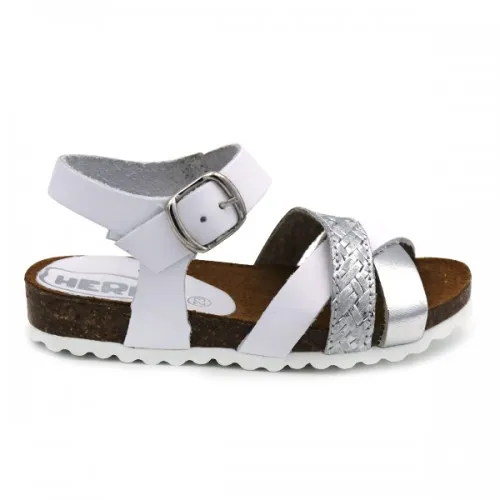 Sandalias piel hebilla Hermi 11506