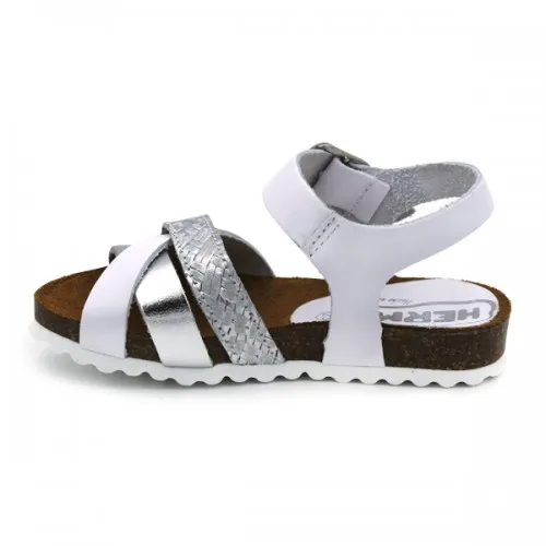 Sandalias piel hebilla Hermi 11506