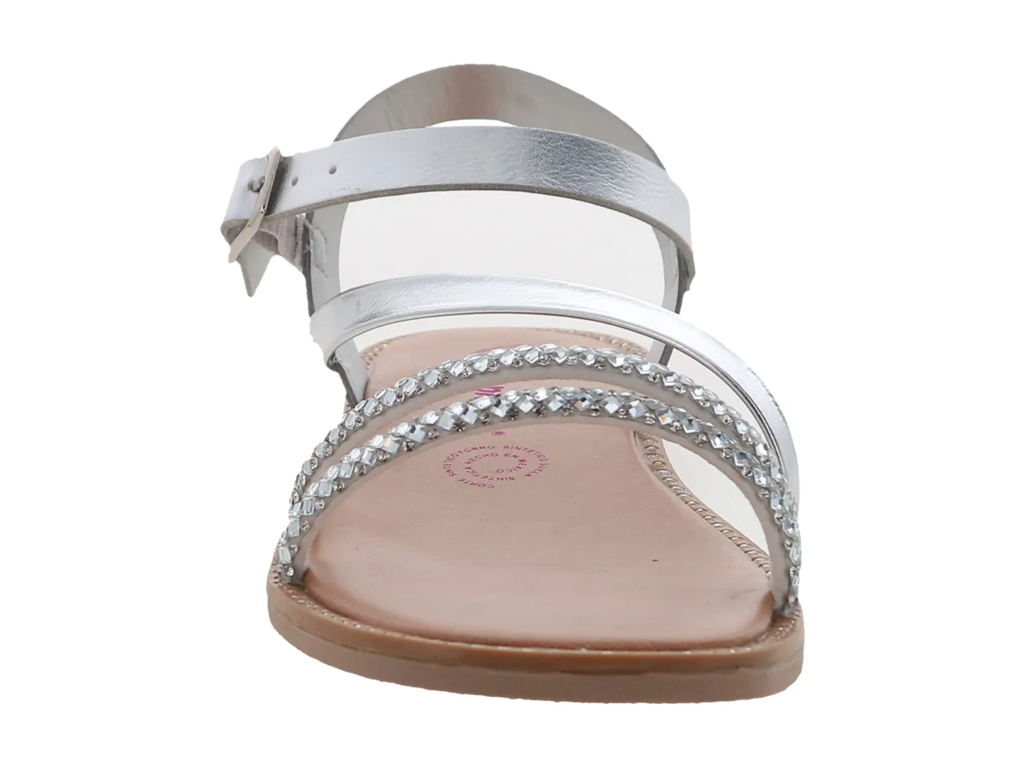 Sandalias Tropicana 390003 Plata Para Niña