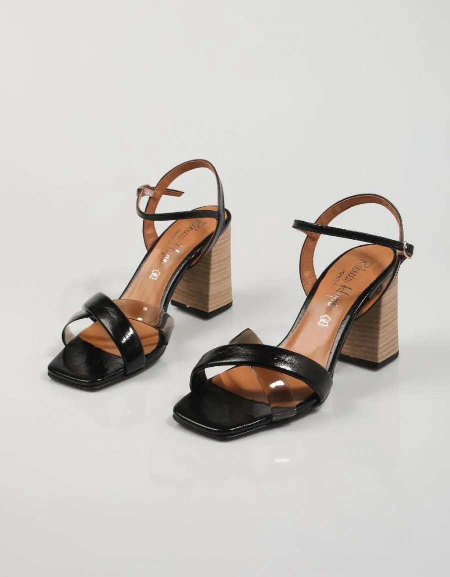  sandals REBECCA HOPE 2268 en Black 81733