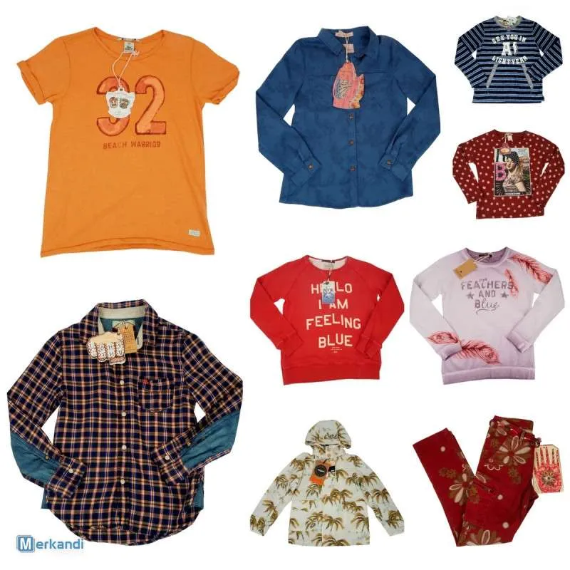 SCOTCH SODA KIDS SPRING MIX - Ropa para niños, ropa para bebés y ropa para niños - Contenido de un paquete de 35 piezas (H12)