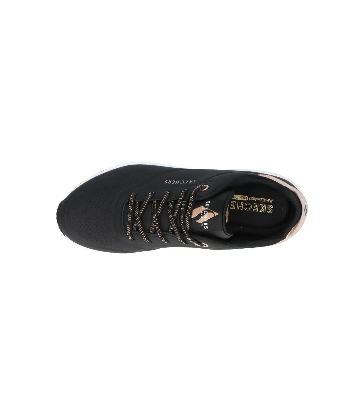 SKECHERS 155196 BLK Mujer Negro