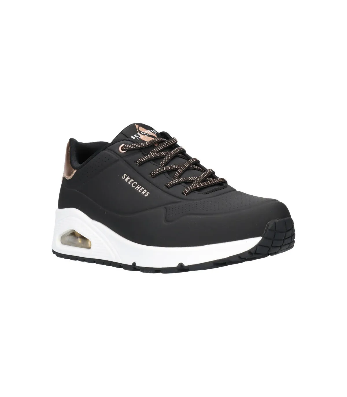 SKECHERS 155196 BLK Mujer Negro