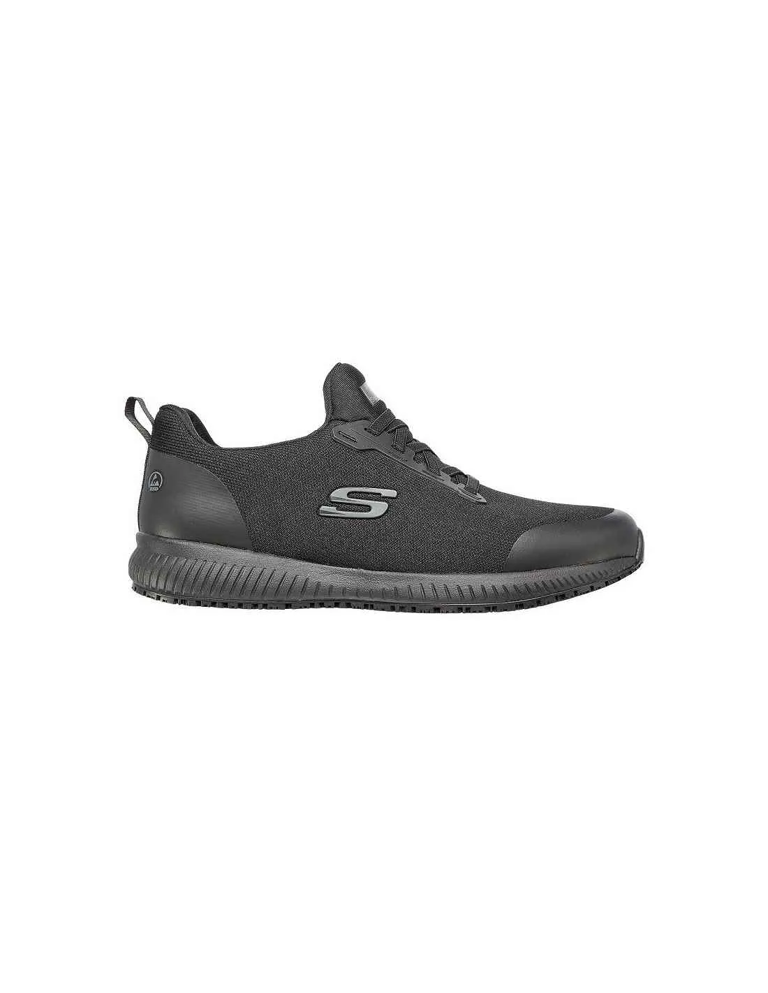 Skechers 200051EC BLK Work Relaxed Fit: Squad SR - Mytor