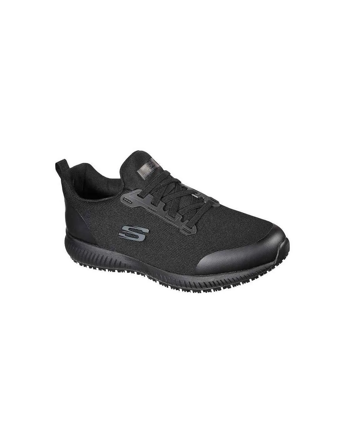 Skechers 200051EC BLK Work Relaxed Fit: Squad SR - Mytor