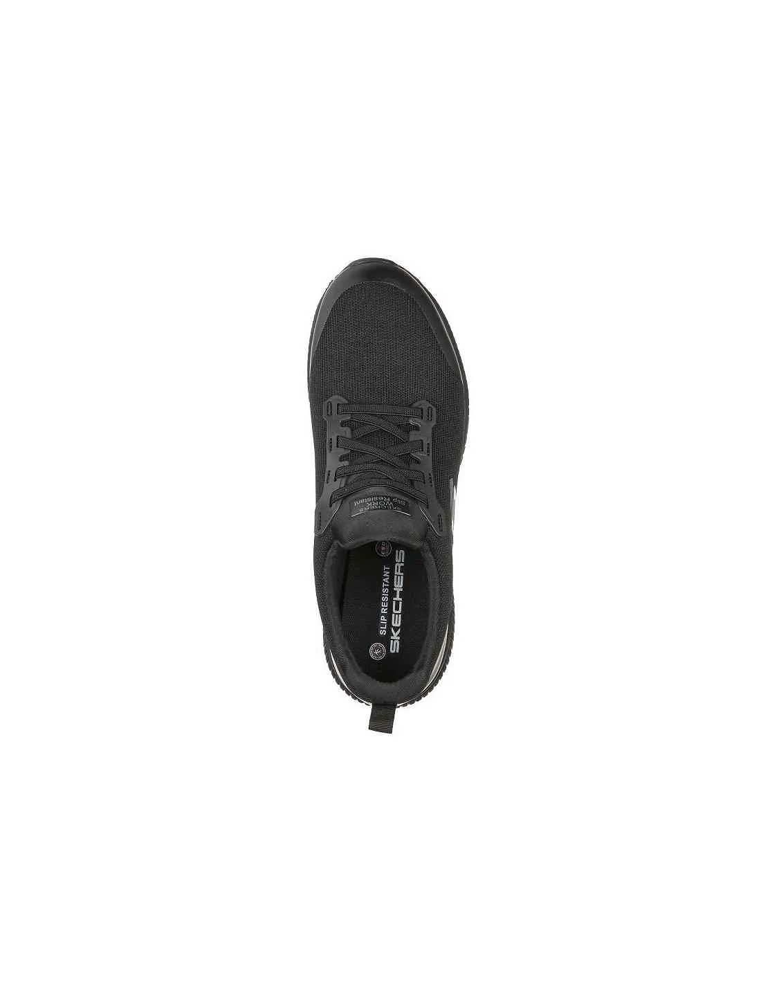 Skechers 200051EC BLK Work Relaxed Fit: Squad SR - Mytor