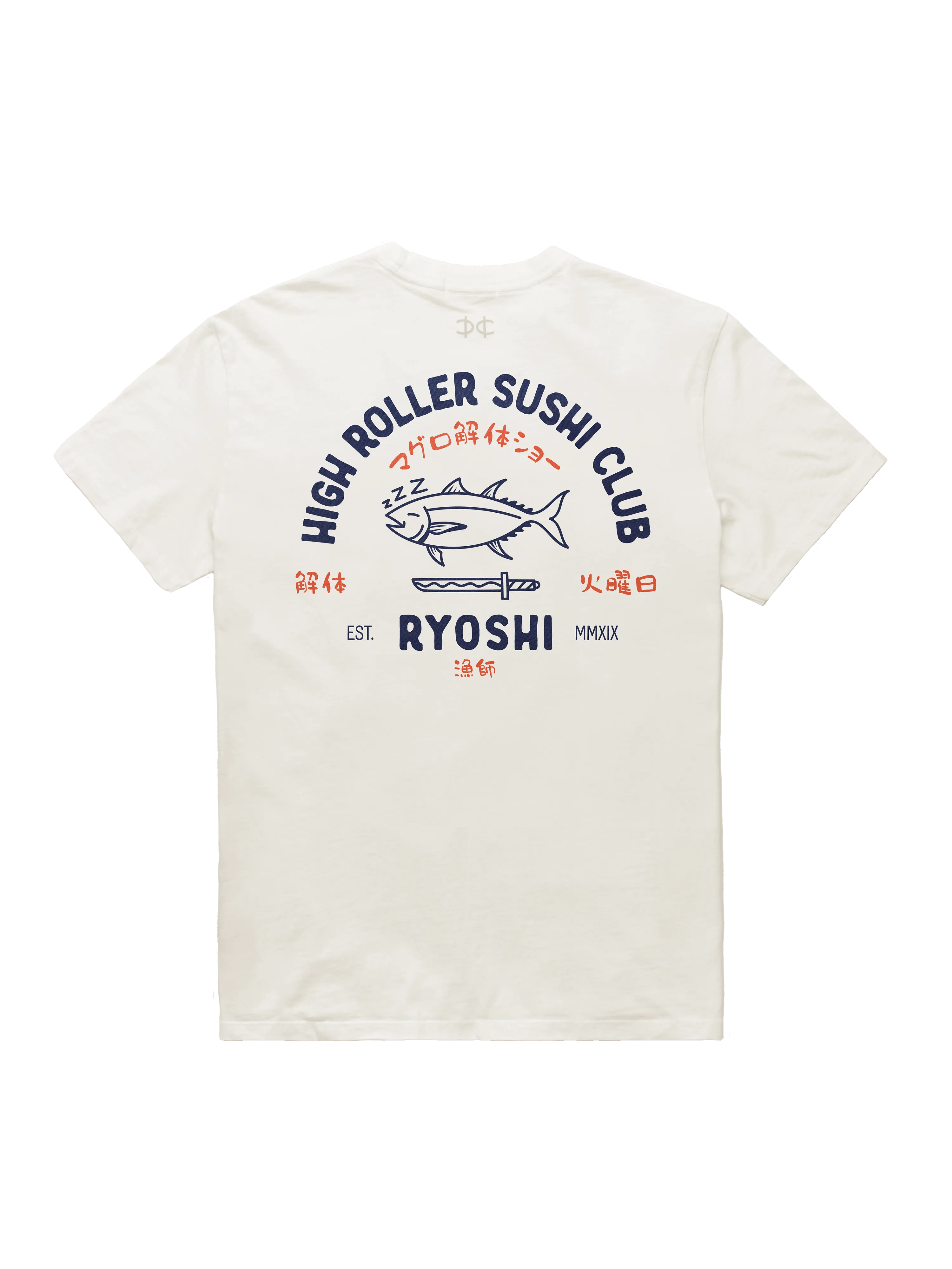 SLEEPY FISH RYOSHI  TEE