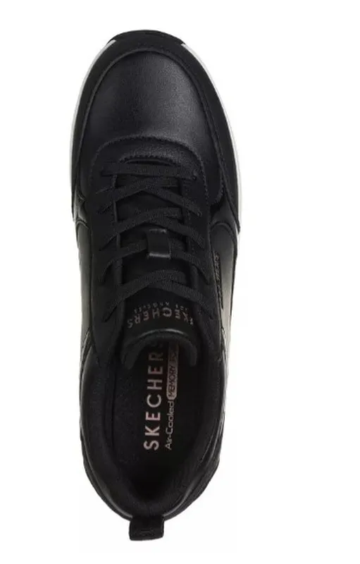 Sneakers Skechers 177345 piel vegana negro