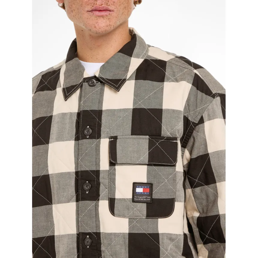 Sobrecamisa Tommy Hilfiger Lined Check Para Hombre