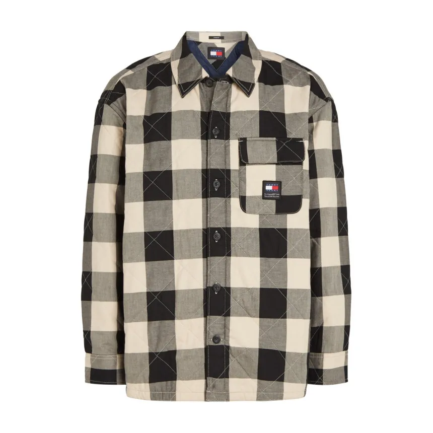 Sobrecamisa Tommy Hilfiger Lined Check Para Hombre