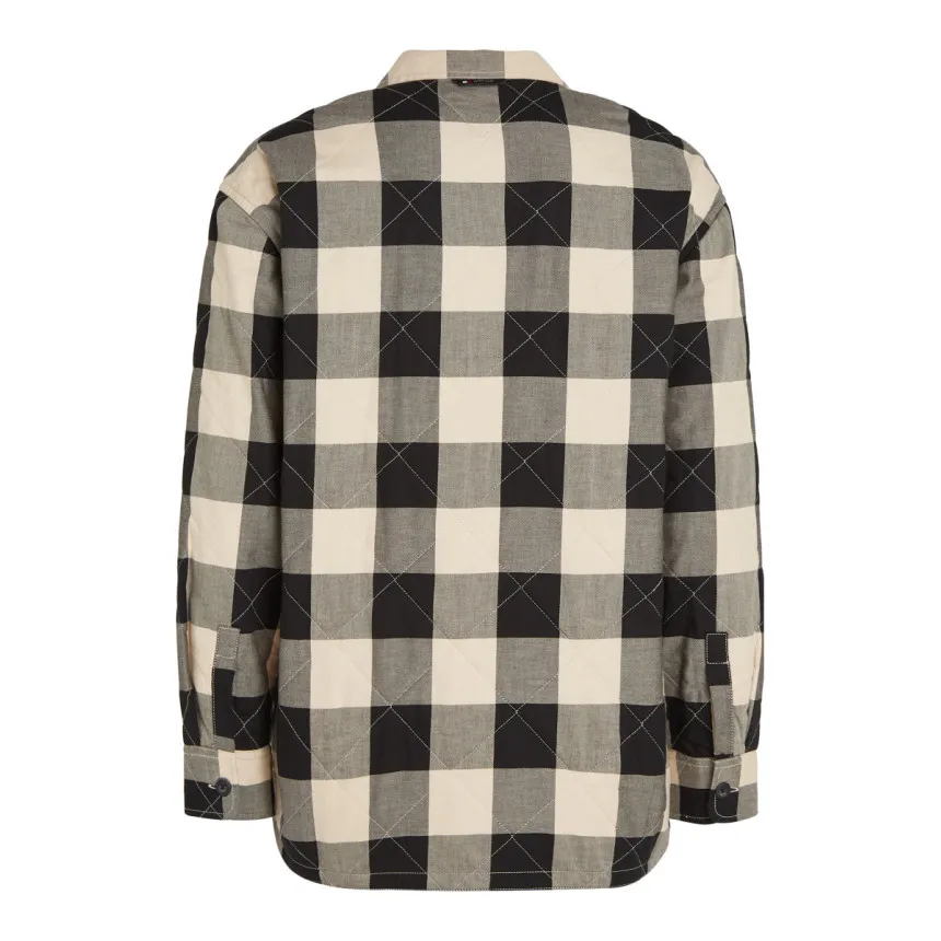 Sobrecamisa Tommy Hilfiger Lined Check Para Hombre