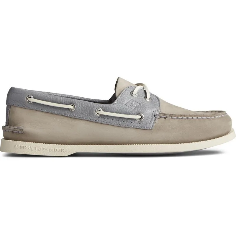 SPERRY NAUTICO A/O 2EYE TUMBLED GREY