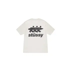 Stussy - Surfwalk Tee Pigment Dyed White