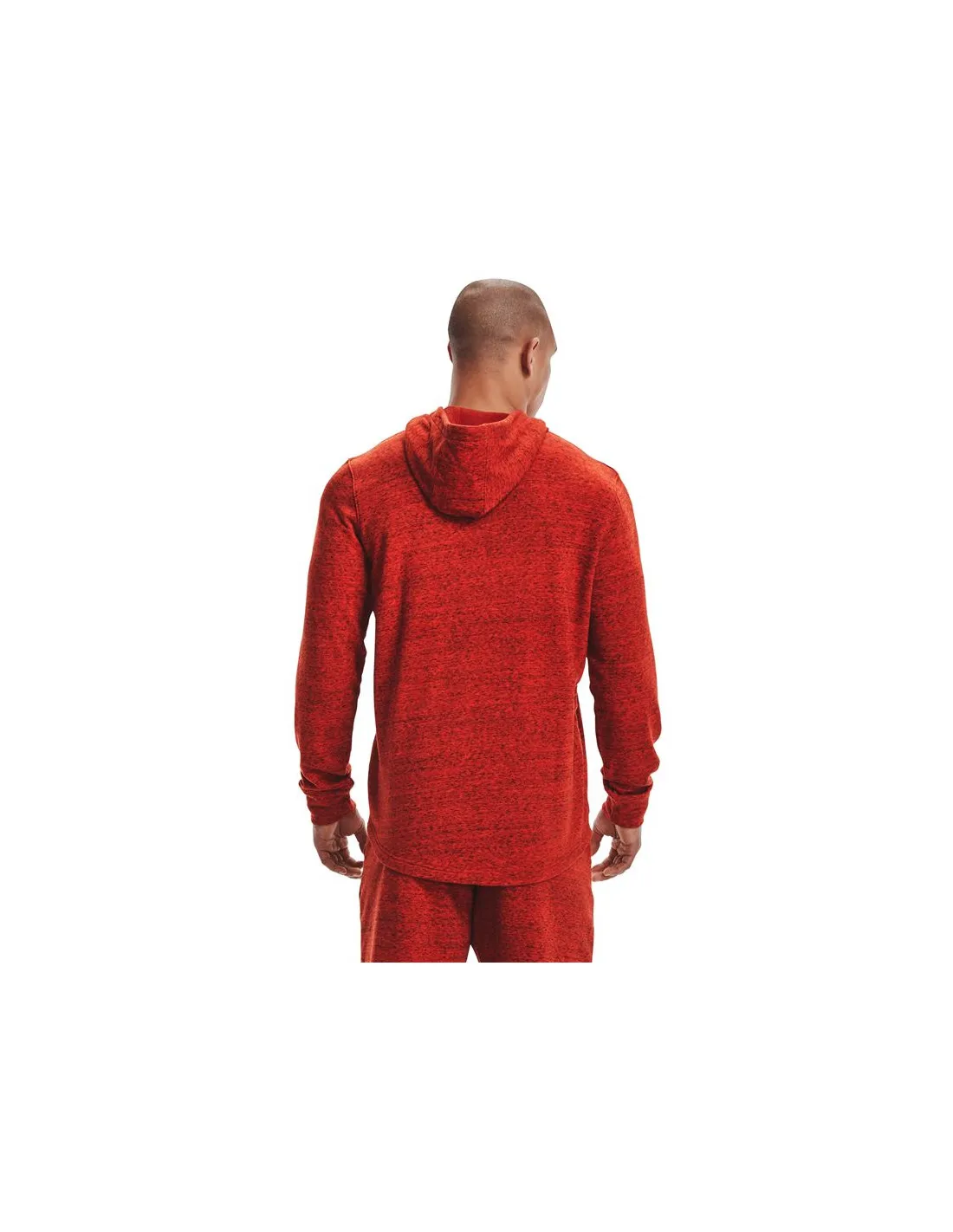 Sudadera Under Armour Rival Terry Big Logo M Red Heather/Black