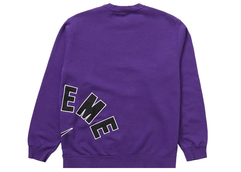 Supreme Nike Arc Crewneck Purple