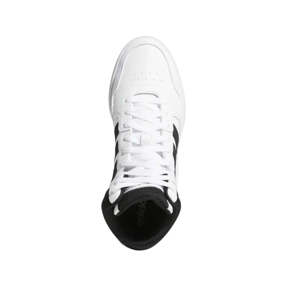 Tenis Adidas Hombre Hoops 3 Mid Gw3019 Blanco