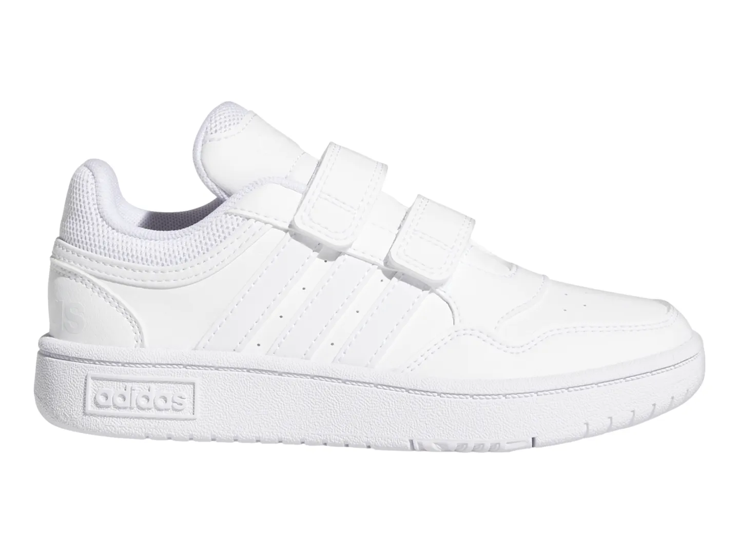 Tenis Adidas Hoops 3.0 Blanco Para Niño