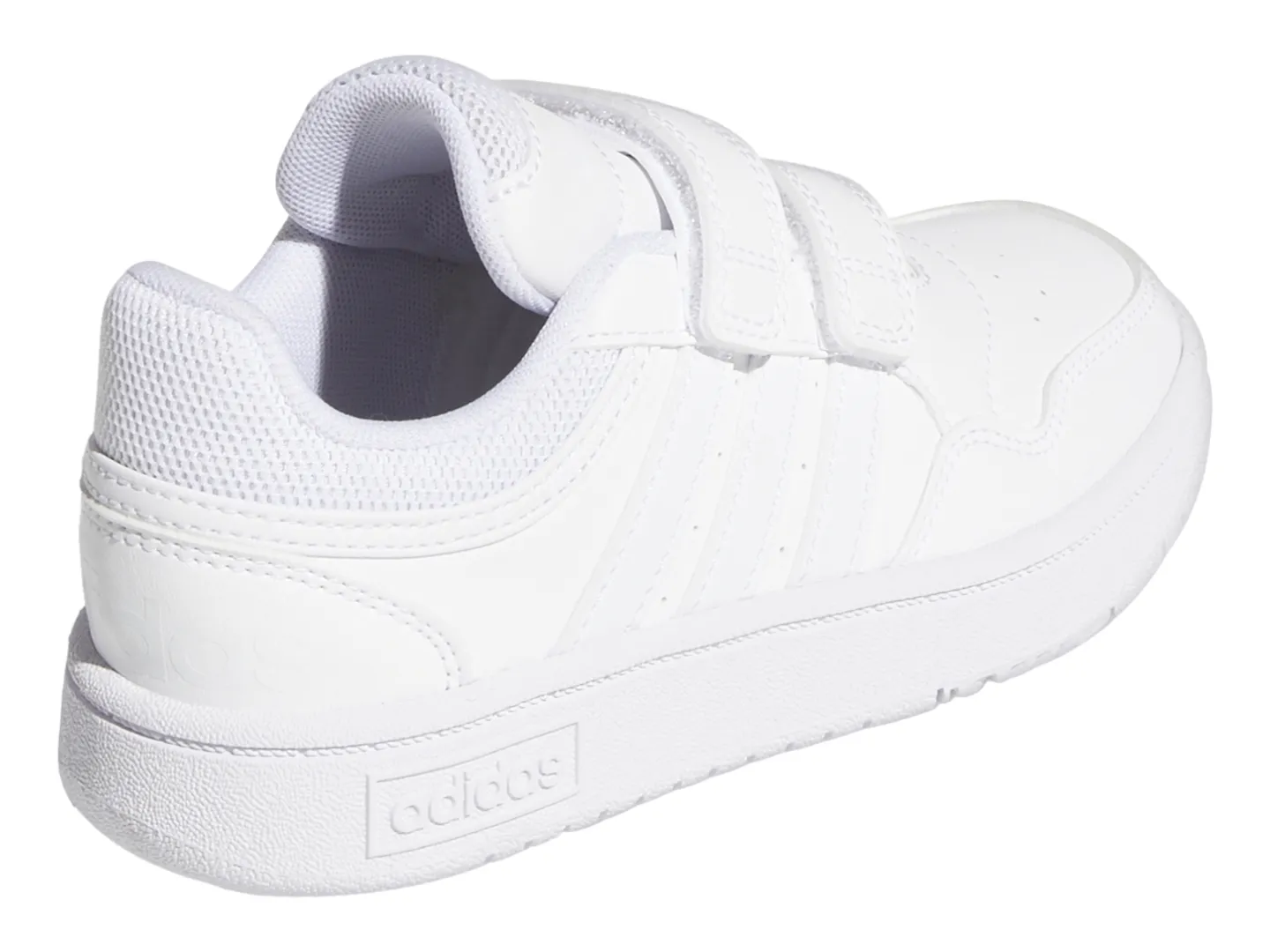 Tenis Adidas Hoops 3.0 Blanco Para Niño