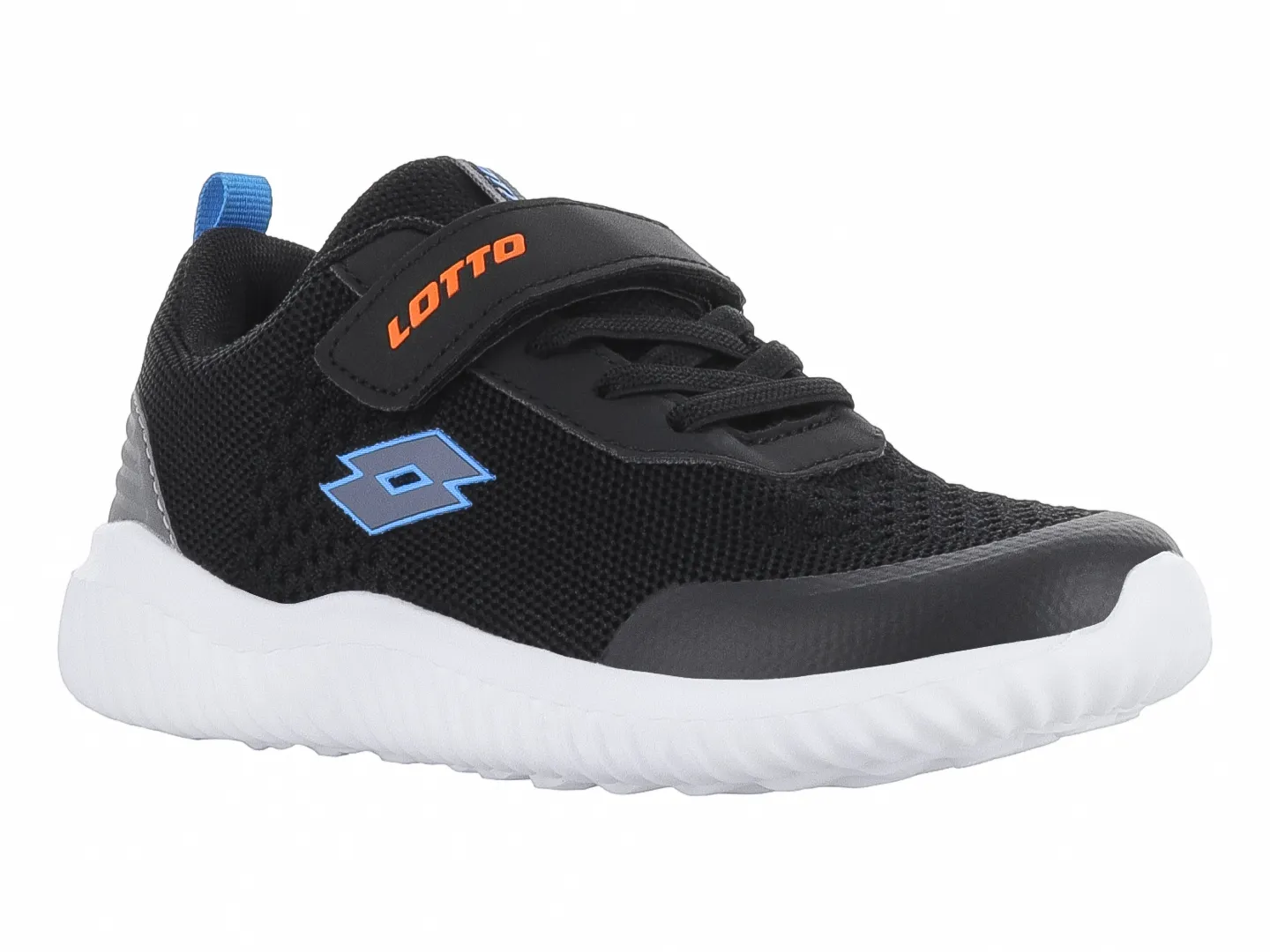 Tenis Lotto Azure  Negro Para Niño