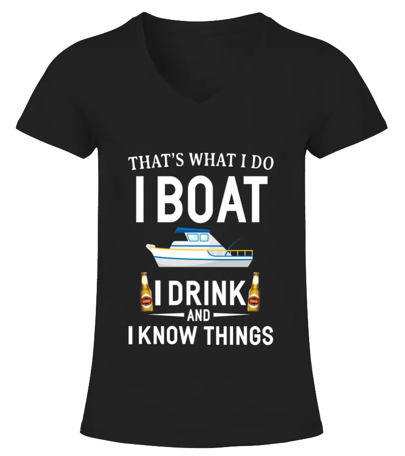 that's what i do Camiseta cuello pico Mujer