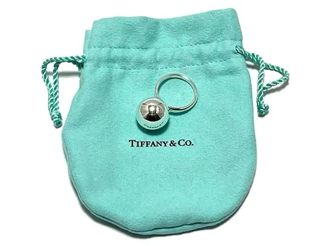 Tiffany & Co Anillo Ball Hardware para Mujer Tiffany, Grande Plata 