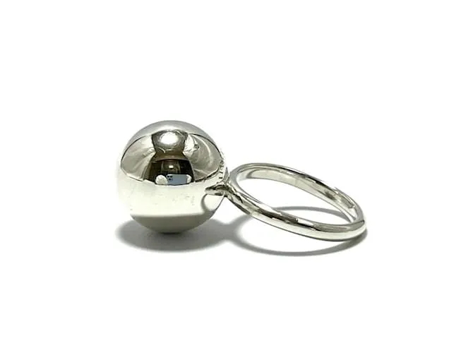 Tiffany & Co Anillo Ball Hardware para Mujer Tiffany, Grande Plata 