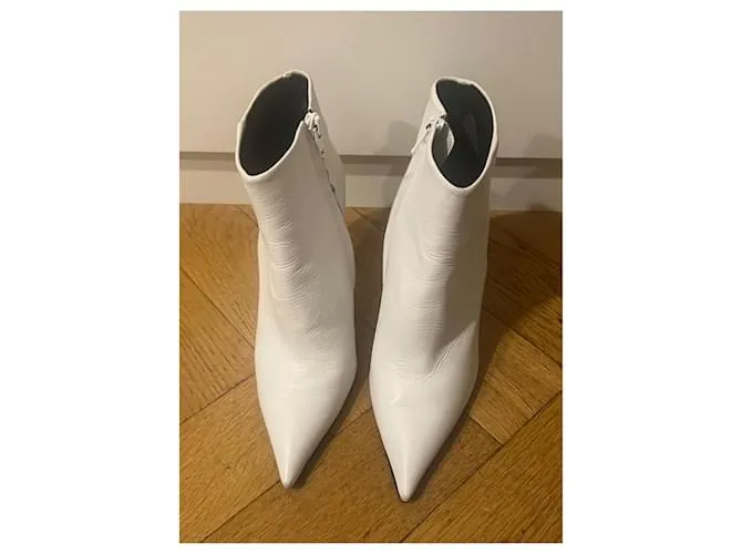 Topshop Botines Blanco 