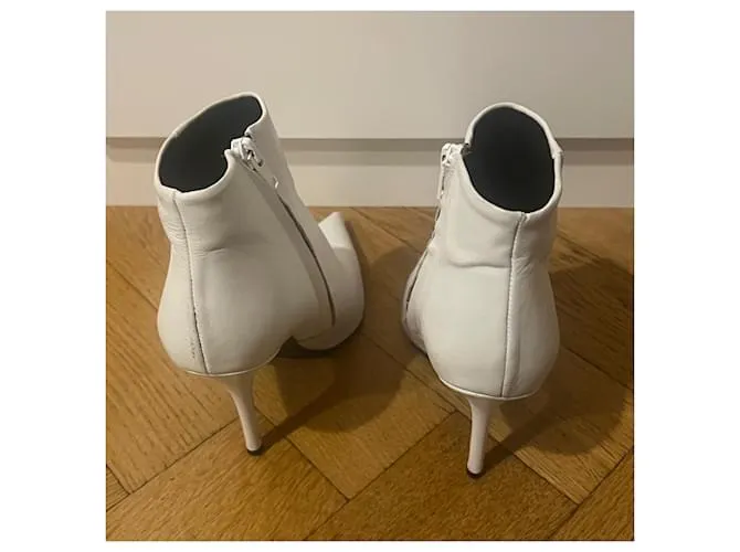 Topshop Botines Blanco 