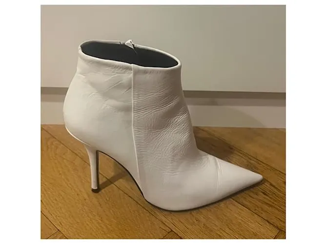 Topshop Botines Blanco 